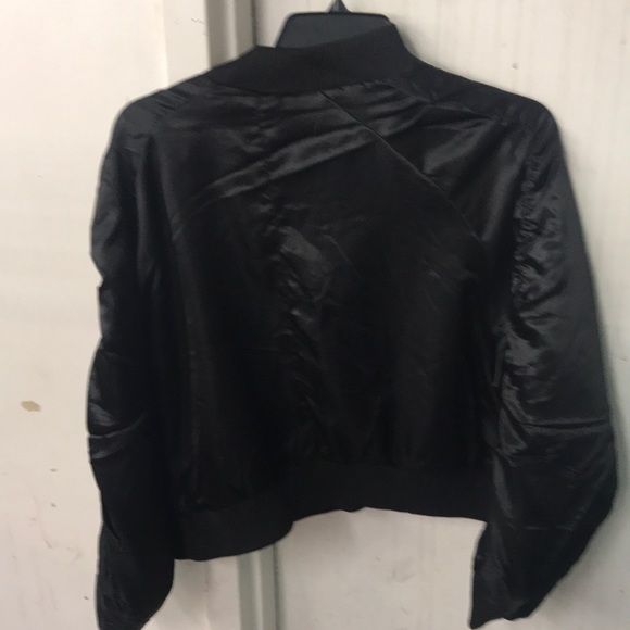 Black and gold bomber jacket - Picture 2 of 2